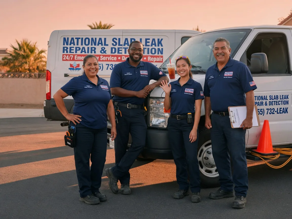 Slab Leak Detection company in Four States, WV